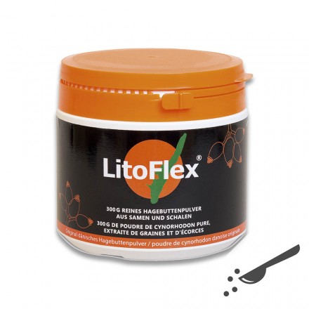 LitoFlex Hagebutten-Pulver, 300g