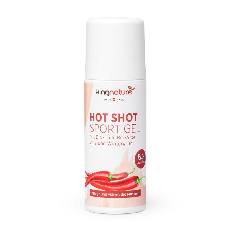 Hot Shot Sportcreme bei verspannter Muskulatur