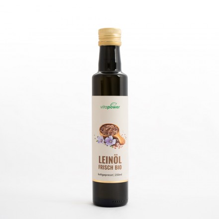 Bio Lein&ouml; kaufen, kaltgepresst. Hier bestellen.