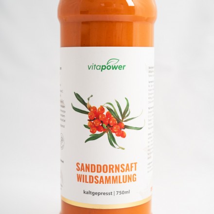 Sanddornsaft aus CH, Vitamin C, hier kaufen