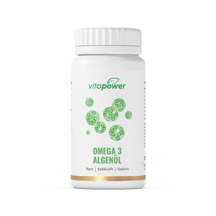Omega-3 Algen&ouml;l PLUS, 120 Kapseln